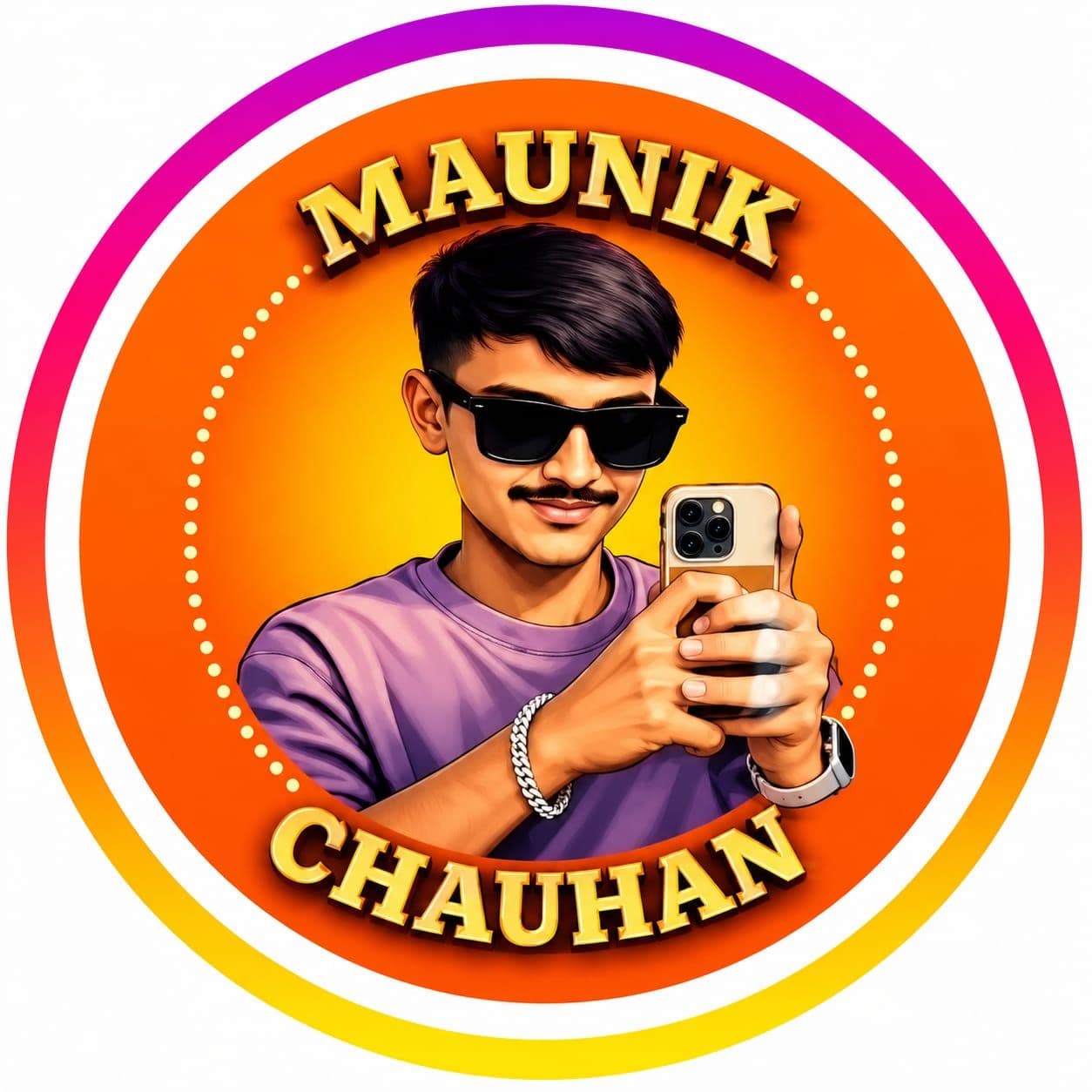 Maunik Chauhan profile portrait
